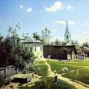 900 Картин самых известных русских художников - ПОЛЕНОВ Василий - Московский дворик