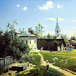 Moscow Yard, Vasily Polenov