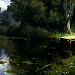 overgrown pond, Vasily Polenov