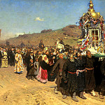 Religious Procession in Kursk Province, Ilya Repin