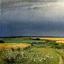 900 Classic russian paintings - Shishkin Ivan - The road in the Rye