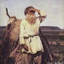 old gardener, Vasily Ivanovich Surikov