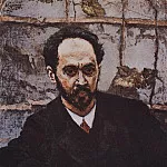 Portrait of IE Krachkovsky, Vasily Ivanovich Surikov
