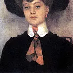 Portrait of a Lady, Vasily Ivanovich Surikov