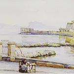 Naples. Quay, Vasily Ivanovich Surikov