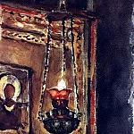 Lamp, Vasily Ivanovich Surikov
