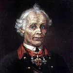 Portrait of Alexander Suvorov, Vasily Ivanovich Surikov