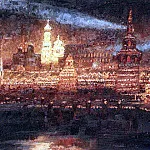 Illuminated Moscow, Vasily Ivanovich Surikov