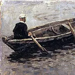 In the boat, Vasily Ivanovich Surikov
