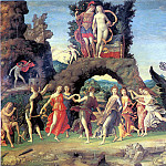 Mars and Venus, or Parnassus, Andrea Mantegna