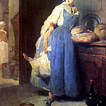 The peddler (), Jean Baptiste Siméon Chardin