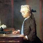 Boy with a spinning top, Jean Baptiste Siméon Chardin