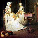 A hard-working mother, Jean Baptiste Siméon Chardin