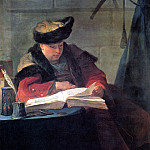 Glass blower (), Jean Baptiste Siméon Chardin