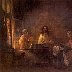 Louvre (Paris) - Rembrandt - Christ at Emmaus