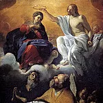 Лувр (Париж) - ЛАНФРАНКО ДЖОВАННИ - Коронование Девы Марии со святыми Августином и Уильямом Аквитанским