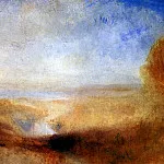 Louvre (Paris) - TURNER JOSEPH MALLORD WILLIAM - Landscape with a distant river and a dam