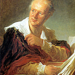 Portrait of Diderot, Jean Honore Fragonard