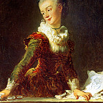 Dancer Marie Madeleine Guimard, c, Jean Honore Fragonard