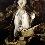 Ferdinand Victor Eugène Delacroix - Greece on the Ruins of Missolonghi