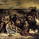 Ferdinand Victor Eugène Delacroix - The Massacre at Chios