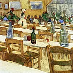 Interior of a Restaurant, Vincent van Gogh
