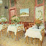 Interior of a Restaurant, Vincent van Gogh