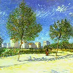 On the Outskirts of Paris, Vincent van Gogh