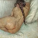 Nude Woman Reclining, Seen from the Back, Vincent van Gogh