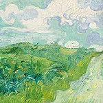 Винсент Ван Гог - Поле с зеленой пшеницей