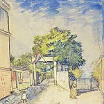 Entrance to the Moulin de la Galette, Vincent van Gogh