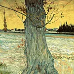 Trunk of an Old Yew Tree, Vincent van Gogh