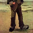 Fisherman on the Beach, Vincent van Gogh
