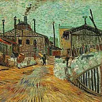 The Factory at Asnieres, Vincent van Gogh