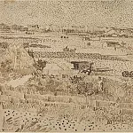 Harvest in Provence, Vincent van Gogh
