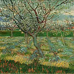 Apricot Trees in Blossom, Vincent van Gogh