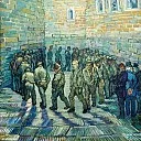 Prisoners Exercising , Vincent van Gogh