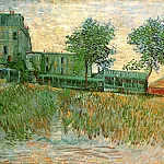 The Restaurant de la Sirene at Asnieres, Vincent van Gogh