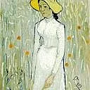 Vincent van Gogh - Girl in White