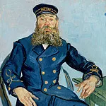Portrait of the Postman Joseph Roulin, Vincent van Gogh