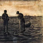 The Evening Prayer , Vincent van Gogh