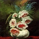 Vase with Peonies, Vincent van Gogh