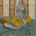 Still Life with Decanter and Lemons on a Plate, Vincent van Gogh