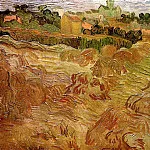 Wheat Fields with Auvers in the Background, Vincent van Gogh