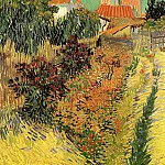 Garden Behind a House, Vincent van Gogh