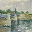 The Seine with the Pont de la Grande Jette, Vincent van Gogh