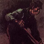 Peasant Digging, Vincent van Gogh