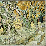 Large Plane Trees , Vincent van Gogh