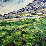 Green Wheat Field, Vincent van Gogh