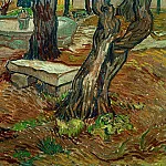 The Stone Bench in the Garden of Saint-Paul Hospital, Vincent van Gogh